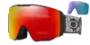 Oakley Line Miner™ Pro L Snow Goggles - Color: Black In Red