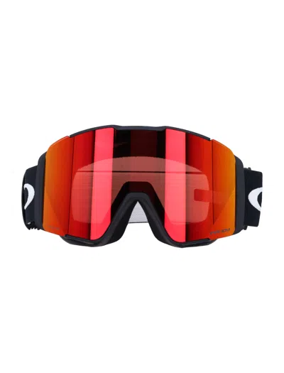 Oakley Line Miner Pro L Snow Goggles In Matte Black Prizm Torch/ Prizm Iced