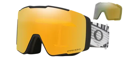 Oakley Line Miner™ Pro L Snow Goggles - Color: Black In Yellow