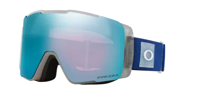 Oakley Mann Line Miner™ Pro M Snow Goggles In Blue