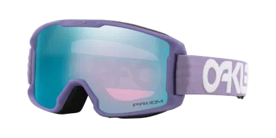 Oakley Mann Line Miner™ (youth Fit) Snow Goggles In Matte Lilac