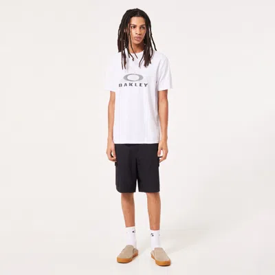 Oakley Lined Mountain Bark Tee In White