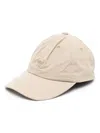 Oakley Logo-embroidered Cap In Neutrals
