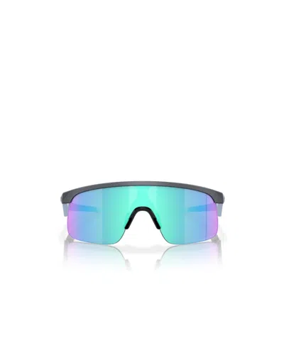 Oakley Logo Logo Sunglasses In Blue