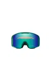 Oakley Logo Pattern Ski Goggles In Green