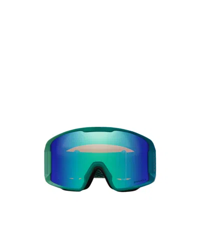 Oakley Logo Pattern Ski Goggles In Green