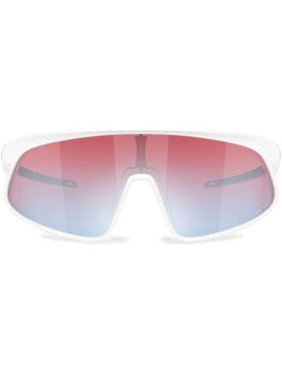 OAKLEY LOGO-PRINT SUNGLASSES