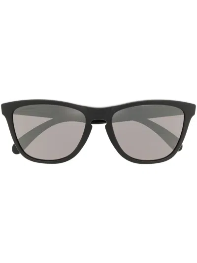 Oakley Logo Square Sunglasses In Black