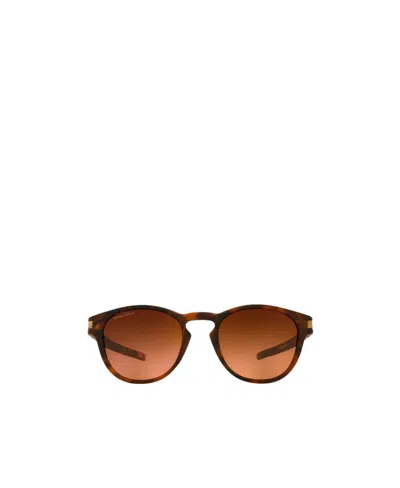 Oakley Logo Sunglasses In Brown