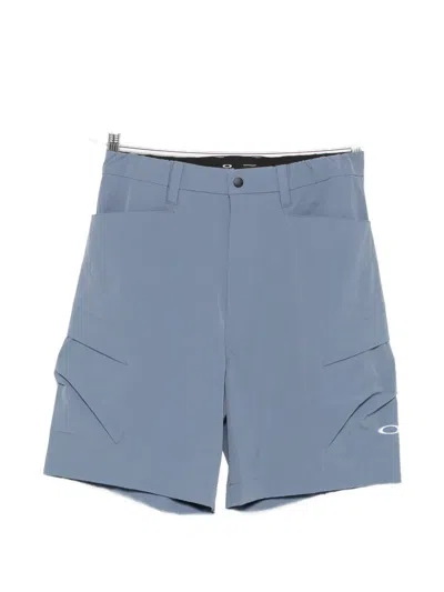 Oakley Logo-print Deck Shorts In Blue