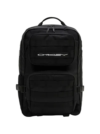 Oakley Logo-print Organizing Backpack In Black