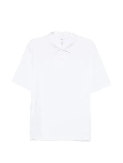 Oakley Logo-print Polo Shirt In White