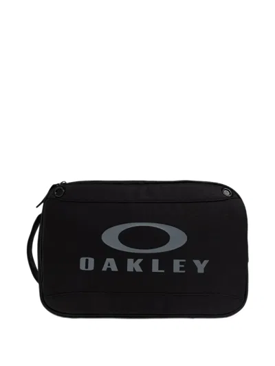 Oakley Logo-print Ski Goggle Bag In 黑色