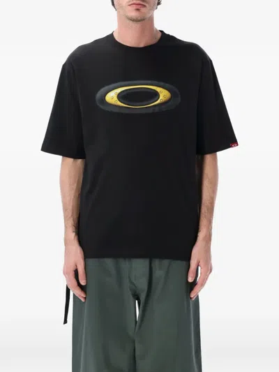 Oakley Logo-print T-shirt In Black