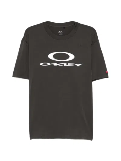 Oakley Logo-print T-shirt In Black