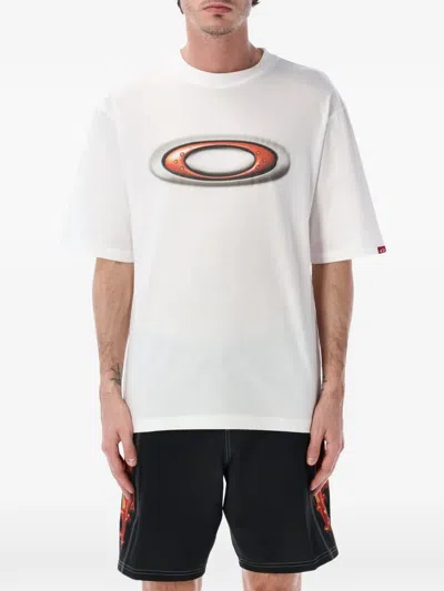 Oakley Logo-print T-shirt In White