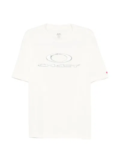 Oakley Logo-print T-shirt In White