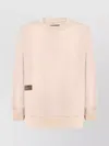 Oakley Long Sleeve Crew Neck Sweater With Patch In Neutral