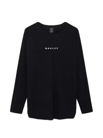 Oakley Long Sleeve Seeker Whip T-shirt In Black