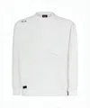 Oakley Long-sleeve Top With Minimalist Design And Subtle Branding In White