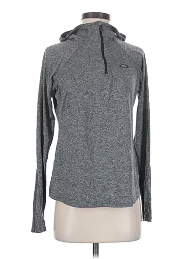 Pre-owned Oakley Long Sleeve T-shirt In Gray
