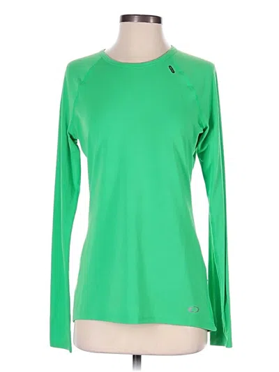 Pre-owned Oakley Long Sleeve T-shirt In Green