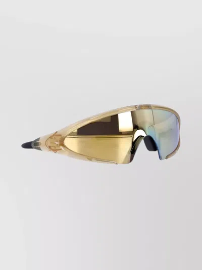 Oakley Low-profile Sunglasses With Prizm Lens Technology In Gold