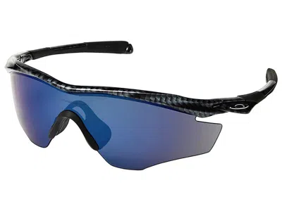 Pre-owned Oakley M2 Frame Sunglasses Oo9212-13 Carbon Fiber/ice Iridium