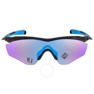 Oakley M2 Frame Xl Prizm Sapphire Sport Men's Sunglasses Oo9343 934321 45 In Black