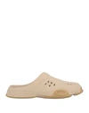 Oakley Man Mules & Clogs Beige Size 9 Rubber In Beige