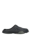 Oakley Man Mules & Clogs Black Size 8 Rubber In Black