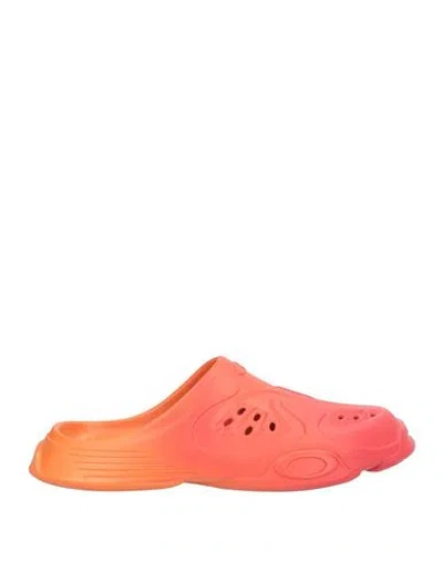 OAKLEY OAKLEY MAN MULES & CLOGS ORANGE SIZE 9 RUBBER