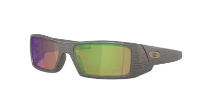 Oakley Gascan Rectangle-frame Sunglasses In Gray