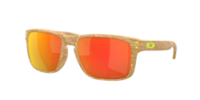 Oakley Hoolbrook Coalesce Square-frame Sunglasses In Matte Stone Desert Tan