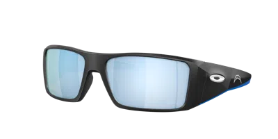 Oakley Man Sunglass Oo9231 Los Angeles Chargers Heliostat In Black