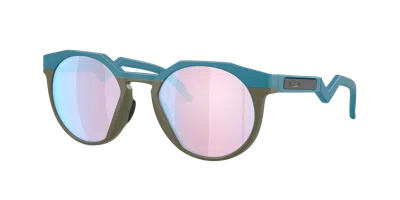 Oakley Man Sunglass Oo9242 Hstn In Blue