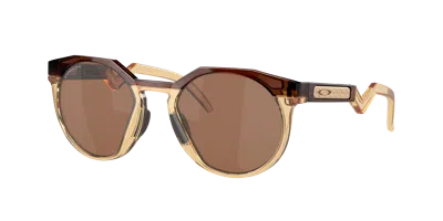 Oakley Kylian Mbappé Signature Round-frame Sunglasses In Braun