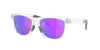 Oakley Mens Clear Oo9013 Frogskins O Matter™ Plutonite Square-frame Sunglasses In Prizm Violet