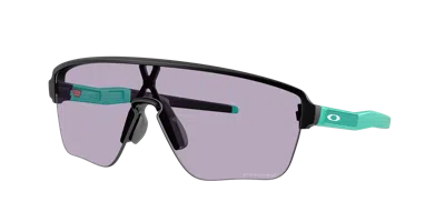 Oakley Corridor Sq Shield-frame Sunglasses In Gray