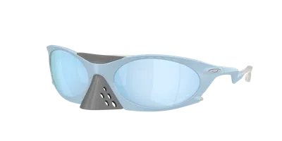 Oakley Man Sunglass Oo9437 Plantaris In Blue