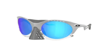 Oakley Man Sunglasses Oo9437 Plantaris In Green