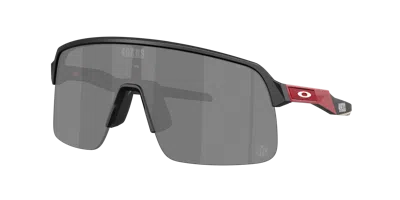 Oakley Man Sunglass Oo9463 San Francisco 49ers Sutro Lite In Black