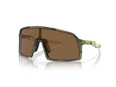 Pre-owned Oakley Man's Sunglasses  Sutro S In Fern Swirl