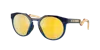 Oakley Geometric Frame Sunglasses In Prizm 24k Polarized