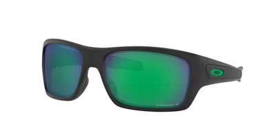 Oakley Man Sunglasses Oo9263 Turbine In Prizm Jade Polarized