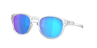 Oakley Man Sunglass Oo9265 Latch™ In Prizm Sapphire Polarized