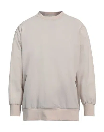 Oakley Man T-shirt Beige Size M Polyester, Elastane In Gray