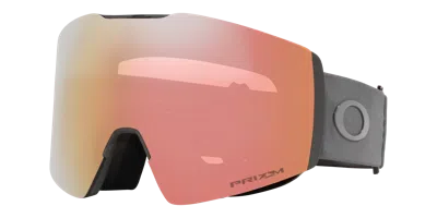 Oakley Fall Line L Snow Goggles In Matte Forged Iron