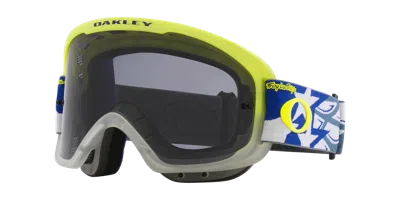 Oakley O-frame® 2.0 Pro Mtb Troy Lee Designs Series Goggles In Blue