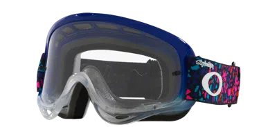 Oakley O-frame® Mx Troy Lee Designs Series Goggles In Blue